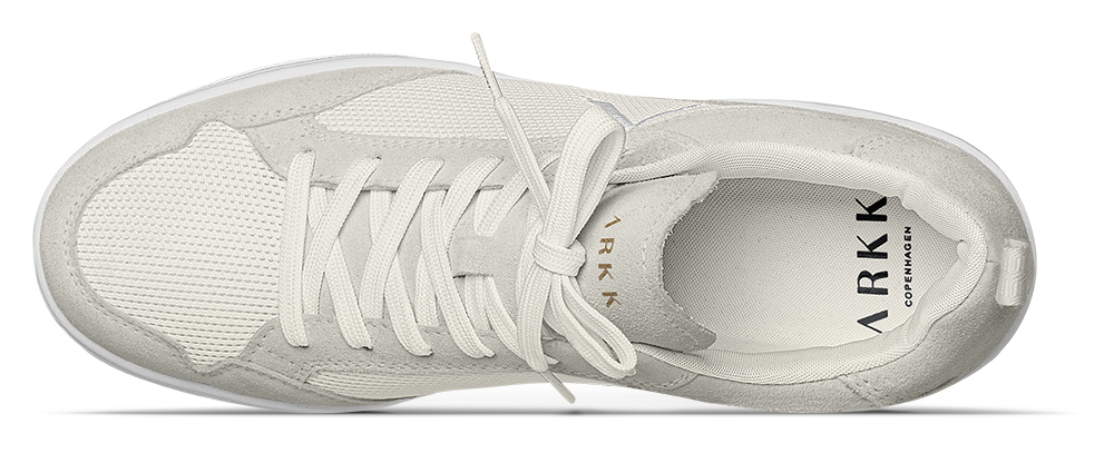 ARKK Collection Visuklass Mesh Suede S-C18 | White Marshmallow | Women Visuklass